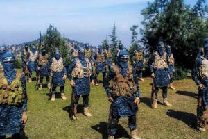 IS tung ảnh trung tâm đào tạo, huấn luyện tại Afghanistan