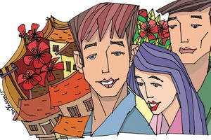 Cơm tết nhà thằng Cứng