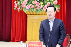 Nghệ An: Xem xét điều chuyển cán bộ trong nội bộ địa bàn cấp huyện cũ