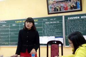 Xuất hiện bức tâm thư của phụ huynh "xin" cho Hiệu trưởng Trường THCS Phú Đô