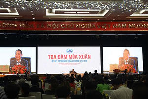 Chính quyền, Doanh nghiệp mong muốn gì tại Tọa đàm mùa xuân lần 2?