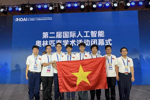 Việt Nam giành 3 huy chương Vàng Olympic Trí tuệ nhân tạo quốc tế