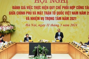 Chính phủ và MTTQ Việt Nam tăng cường phối hợp công tác