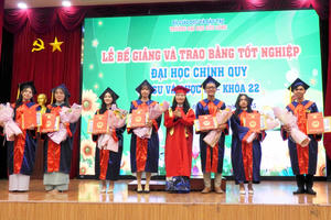 Trường Đại học Cửu Long Trao bằng tốt nghiệp cho 227 tân kỹ sư, dược sĩ