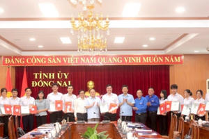 Lãnh đạo Tỉnh ủy Đồng Nai gặp mặt đoàn đại biểu tham dự Đại hội đại biểu toàn quốc Hội Sinh viên Việt Nam