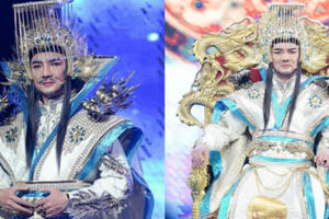 Đàm Vĩnh Hưng đeo đồ điễn nặng gần 20kg để vào vai Ngọc Hoàng