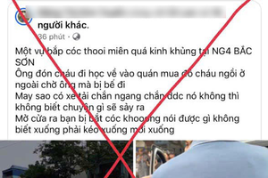 Thực hư thông tin "bé gái đang đi với ông nội bị thôi miên, bắt cóc" ở Thái Nguyên