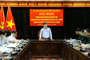 Thái Bình: Triển khai Kế hoạch kỷ niệm 80 năm thành lập Quân đội nhân dân Việt Nam