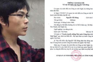 Nghệ An: Bắt đối tượng xuyên tạc chống phá Nhà nước