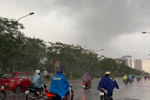 Miền Bắc bước vào đợt mưa lớn diện rộng