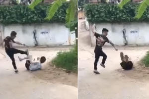 Hé lộ danh tính nam thanh niên rút gậy ba khúc đánh người gây xôn xao ở Phú Thọ Hé lộ danh tính nam thanh niên rút gậy ba khúc đánh người gây xôn xao ở Phú Thọ