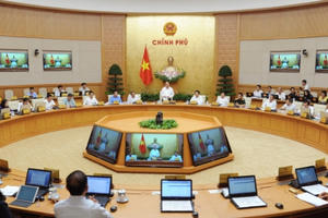 Phiên họp Chính phủ chuyên đề xây dựng pháp luật