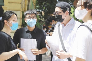 Nhìn vào phổ điểm, các trường có thể dựa vào để tuyển sinh