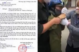 Thành ủy Hạ Long chỉ đạo lãnh đạo phường Bãi Cháy trực tiếp xin lỗi người bán rau