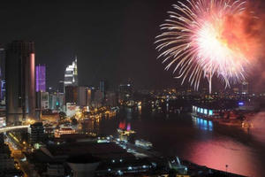 TP Hồ Chí Minh bắn pháo hoa tầm thấp mừng Quốc khánh