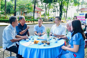 Xã Dầu Giây (Đồng Nai) tiên phong xây dựng mô hình ‘Cà phê sáng - Lắng nghe Nhân dân’