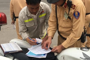 Bộ Công an chuẩn bị tiến hành tổng kiểm tra các phương tiện tham gia giao thông