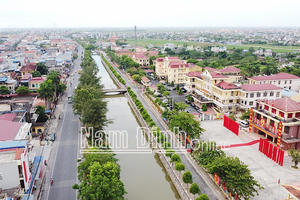 Nam Định: Huyện Xuân Trường, Trực Ninh đạt chuẩn nông thôn mới nâng cao