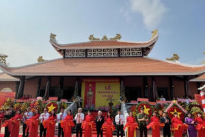 Trang trọng lễ khánh thành đền thờ liệt sỹ huyện Xuân Lộc