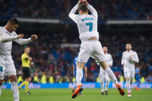 Highlights (Vòng 27 La Liga): Ronaldo ghi bàn thắng thứ 300, Real thắng thuyết phục Getafe