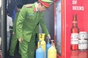 Nghệ An: Quán FIEU CLUB kinh doanh bóng cười trái phép
