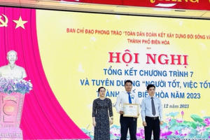 Thành phố Biên Hoà tuyên dương 171 gương người tốt, việc tốt
