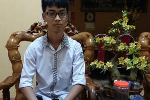 Nam thủ khoa Phú Thọ: Bí quyết là làm bài tập thật nhiều