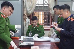 Nghệ An: Bắt 2 đối tượng, thu giữ 15 bánh hêrôin