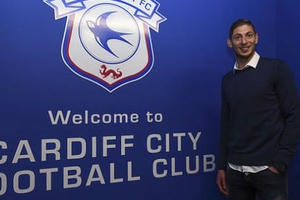 Máy bay chở tân binh đắt giá nhất của câu lạc bộ Anh mất tích Máy bay chở tân binh đắt giá nhất của câu lạc bộ Anh mất tích