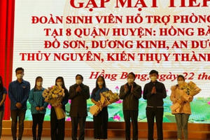 Hải Phòng: Huy động gần 1.000 sinh viên tham gia hỗ trợ tại các Trạm Y tế lưu động địa phương