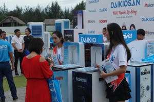 Công ty CP Cơ điện lạnh Đại Việt ra mắt sản phẩm máy lọc nước hiện đại nhất Việt Nam