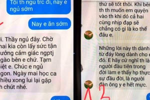 Thầy giáo bị tố “gạ tình” nữ sinh: Bị điều chuyển công tác, không được giảng dạy