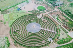 Tặng vé miễn phí tại công viên mê cung và đảo hoa hồng nhân ngày 8/3