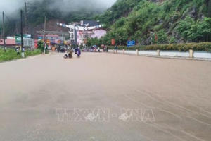 Sơn La: Mưa to trên diện rộng, gây ngập úng ở nhiều nơi