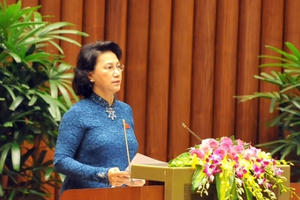 Bà Nguyễn Thị Kim Ngân được đề nghị tái cử Chủ tịch Quốc hội