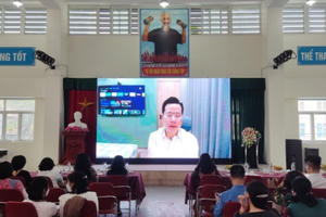 Quận Ba Đình tổ chức Hội nghị báo cáo ứng dụng CNTT trong ngành GD-ĐT năm học 2021-2022