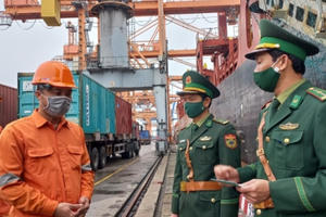 Tuổi trẻ BĐBP Hải Phòng đảm bảo an ninh cho hàng nghìn lượt tàu xuất nhập cảnh
