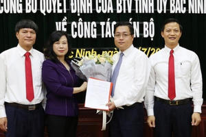 Sau 13 ngày được chỉ định, ông Nguyễn Nhân Chinh thôi giữ chức Bí thư Thành uỷ Bắc Ninh