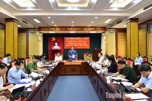 Tỉnh Tuyên Quang và Hà Giang họp Ban Chỉ đạo hợp nhất đơn vị hành chính