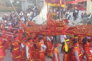 Nam Định: Tưng bừng khai hội lễ Tế Thánh đầu xuân năm mới