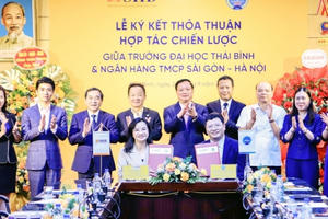 SHB hợp tác chiến lược với Đại học Thái Bình nâng cao chất lượng đào tạo và nguồn nhân lực SHB hợp tác chiến lược với Đại học Thái Bình nâng cao chất lượng đào tạo và nguồn nhân lực