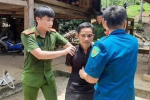 Đã bắt hung thủ giết người tại Ngọc Lặc sau 13 giờ trốn chạy