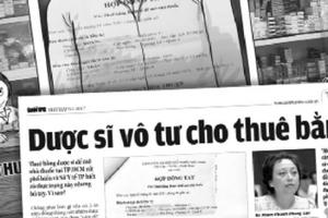 Vụ dược sĩ cho thuê bằng: Vắng dược sĩ, nhà thuốc lắm vi phạm