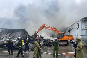 Hà Nội: Khởi tố vụ nhà xưởng bốc cháy khiến 1 người tử vong