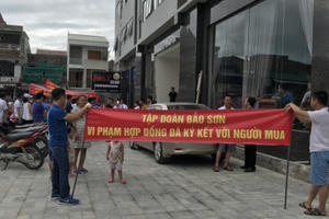 Mua căn hộ cao cấp tại Bảo Sơn, cư dân "sốc nặng" vì bị chủ đầu tư "phá" cam kết?