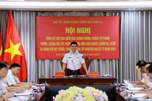 BTL Vùng Cảnh sát biển 4 tiếp tục tích cực chủ động đấu tranh, trấn áp tội phạm BTL Vùng Cảnh sát biển 4 tiếp tục tích cực chủ động đấu tranh, trấn áp tội phạm