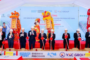 Nghệ An: Khởi công dự án sản xuất linh kiện điện tử 200 triệu USD