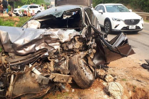 3 người thương vong sau vụ va chạm giao thông trên Quốc lộ 6