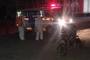 Một toà nhà ở KĐT Thanh Hà tạm thời bị phong toả vì nghi có cư dân nhiễm Covid-19