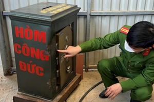 Bắt 2 đối tượng phá két sắt, trộm tài sản tại Khu di tích Quốc gia Truông Bồn